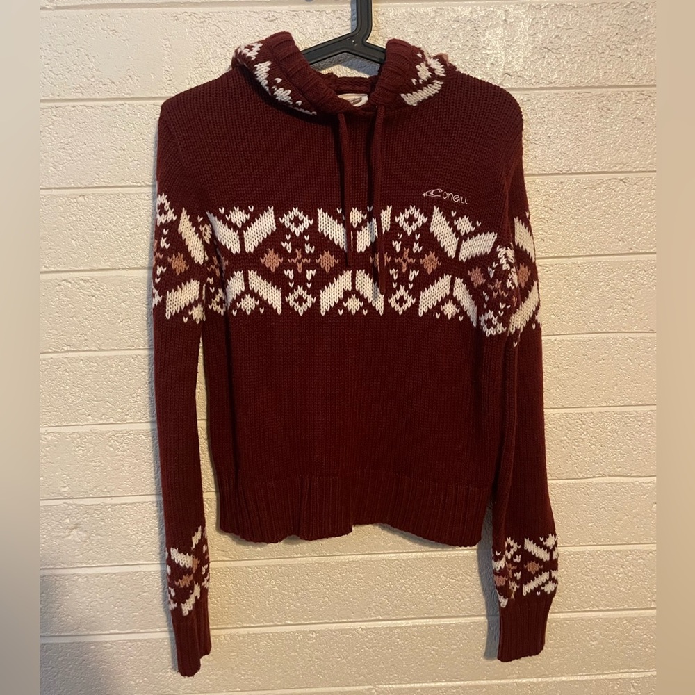 O’Neill Cropped Knit Sweater